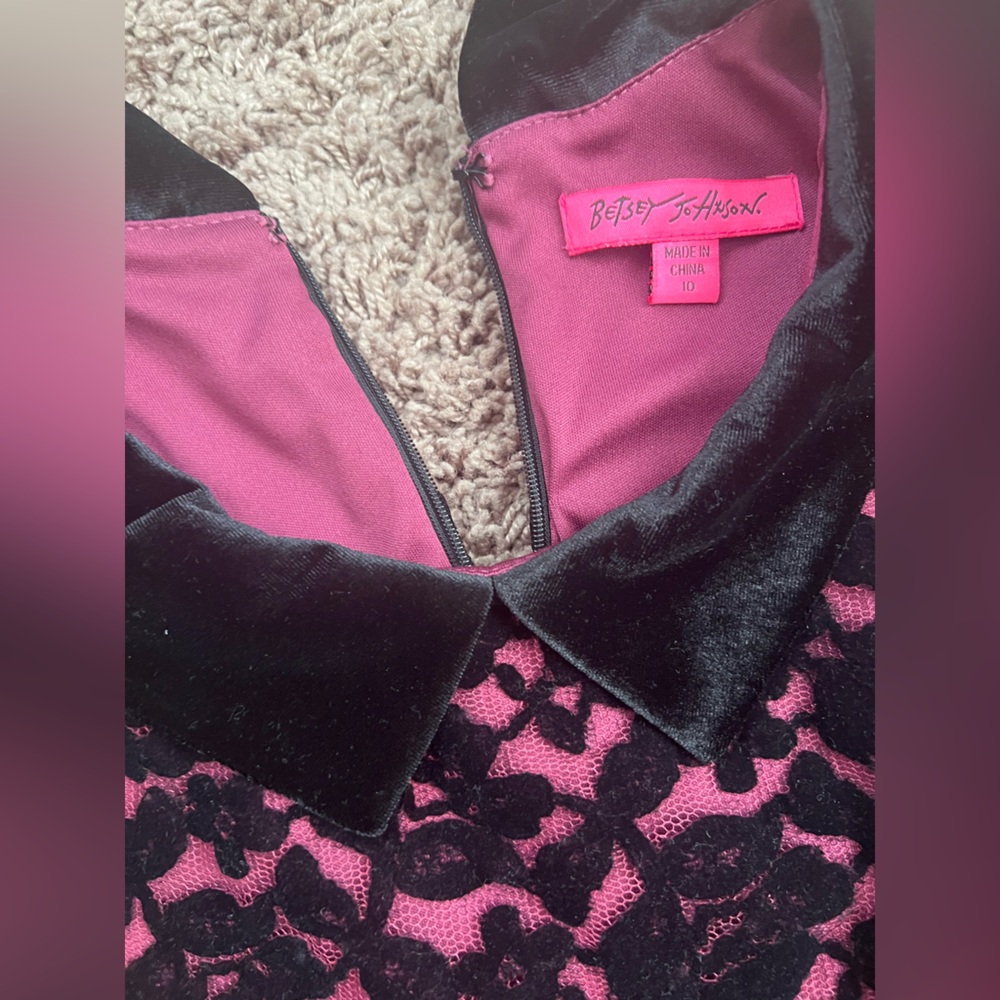 Betsy Johnson velvet dress - Picture 4 of 4